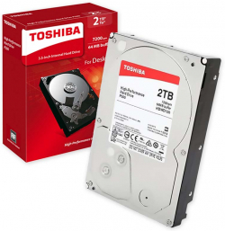 Хард диск / SSD  Твърд диск TOSHIBA P300 2TB 3.5“ 