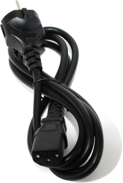 Захранващ кабел 220V CEE 7/7 - C13 Нов