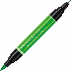 Канцеларски продукт Faber-Castell Маркер Pitt Artist Dual, № 112, листнозелен