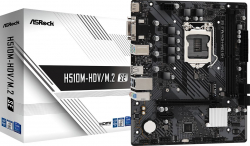 Дънна платка Astrock H510M-HDV/M.2 SE, H470, LGA1200, 2x DDR4,4x SATA 3, 6x USB 3.2 Gen1