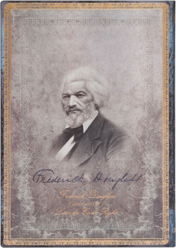 Канцеларски продукт Paperblanks Планер Frederick Douglass, Midi, хоризонтален, мека корица, 88 листа