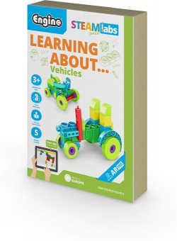 Engino Конструктор Steamlabs - Научи за превозните средства