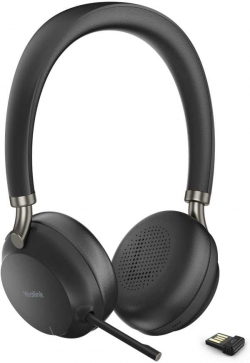 Слушалки Yeаlink BH72 стерео слушалки, MS, Bluetooth, USB-A, черен