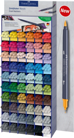 Канцеларски продукт Faber-Castell Маркер Goldfaber Sketch, 300 броя