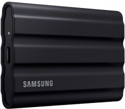 Хард диск / SSD Samsung Portable SSD T7 Shield, 4TB, USB 3.2 Gen 2 черен цвят