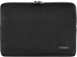 Чанта/раница за лаптоп TUCANO BFVELMB14-BK :: Неопренов калъф за 14" лаптоп, VELLUTO, черен