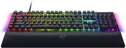 Клавиатура Razer BlackWidow V4, геймърска, с кабел, механични суичове, черен