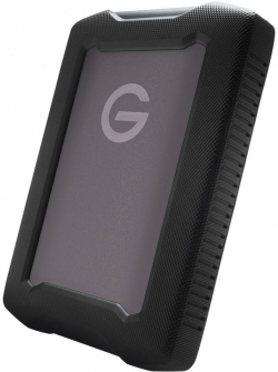 Хард диск / SSD Sandisk G-DRIVE ArmorATD 1TB, HDD външен, USB 3.2 Type C, сребрист цвят