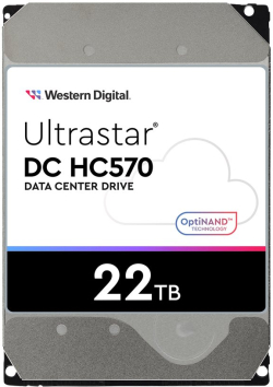 Хард диск / SSD WESTERN DIGITAL Ultrastar DC HC570 3.5inch 26.1MM 22000GB 512MB 7200RPM SATA