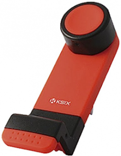 Принадлежност за смартфон Стойка за автомобил KSIX Grid uo to 6.3, червена