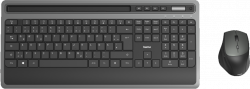 Клавиатура HАМА KMW-600 Plus Комплект безжична клавиатура-мишка с място за смартфон