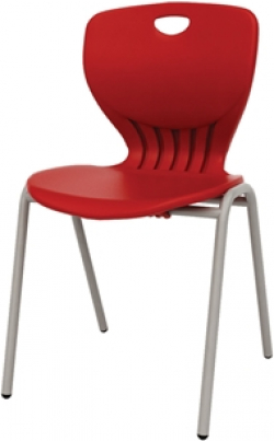 Офис стол RFG Ученически стол Maxima A, от V до VIII клас, рамка графит, 43 х 45 х 43 см