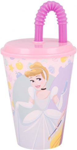 Продукт Stor Спортна чаша Disney Princess, със сламка, 430 ml