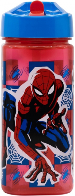 Продукт Stor Бутилка за вода Spiderman, квадратна, 510 ml