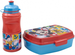 Stor Комплект Mickey, бутилка и кутия за сандвичи