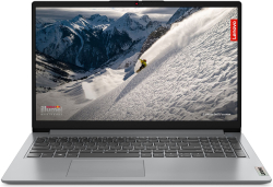 Лаптоп Lenovo IdeaPad 1, AMD Ryzen 5 5500U, 16GB, 512GB SSD NVMe, Radeon Graphics, 15.6"