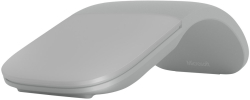 Мишка Microsoft Surface Arc, безжична Bluetooth, обхват до 10 метра, светлосив цвят