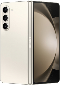Смартфон Samsung SM-F946B Galaxy Z Fold 5, 7.6", 12GB RAM, 512GB, Android 13, бежов цвят