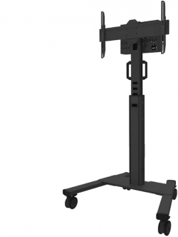 Стойка за телевизор Neomounts Select Mobile Display Floor Stand 37"-75", на колелца, черен цвят