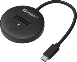 Кутия/Чекмедже за HDD SANDBERG SNB-136-47 :: USB 3.2 докинг станция за M.2, NVMe SSD