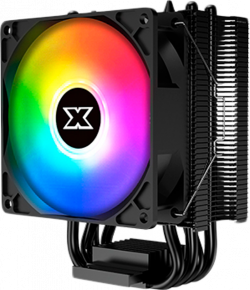 Охладител за процесор Xigmatek Windpower 964 RGB Arctic EN47604, White Top Fin, 92mm White RGB PWM Fan