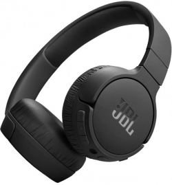 Слушалки JBL Tune 670NC, On-Ear, Bluetooth 5.3, Микрофон, 98 dB, 1.2 метра, Бял