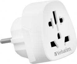 Кабел/адаптер Verbatim WTEU-02 World to Europe Travel Adapter Plug