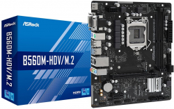 Дънна платка Asrock Main Board Desktop B560M-HDV LGA1200, 2x DDR4, 1x PCIe 4.0 x16