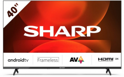 Телевизор Sharp 40FH2EA, 40" 1920x1080 FHD, LED Android TV, HDMI, USB, Wi-Fi, Bluetooth, LAN