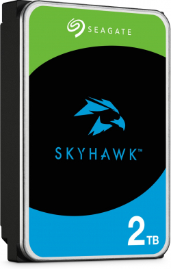Хард диск / SSD Seagate Surveillance Skyhawk 2TB HDD, SATA 6Gb-s, 256MB cache, 3.5" 5400rpm