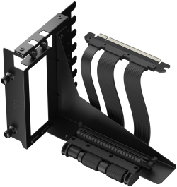 Други Fractal Design FLEX 2 PCIE 4.0х 16, брекет за вертикален монтаж за видео карта, черен