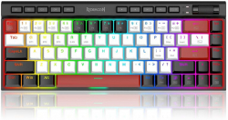 Клавиатура Redragon Magic-Wand Mini PRO, RGB Bluetooth, Red Switch, механична - черна