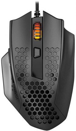 RGB Геймърска мишка Black Redragon Bomber M722
