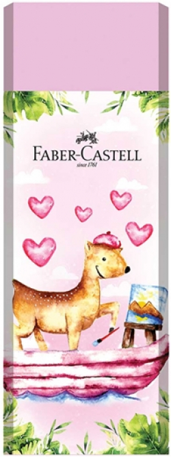 Канцеларски продукт Faber-Castell Гума за молив Happy Jungle, асорти