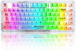 Клавиатура RGB гейминг клавиатура Redragon Elf PRO K649CT-RGB-PRO Transparent Switch