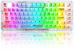 RGB гейминг клавиатура Redragon Elf PRO K649CT-RGB-PRO Transparent Switch