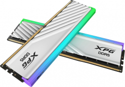 Памет Adata XPG Langer Blade RGB 16GB (2x8GB) DDR5, 6000MHz, 1.35V, бял цвят