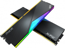 Памет Adata XPG Langer RGB 32GB (2x16GB) DDR5, 5600MHz, 1.25V, черен цвят