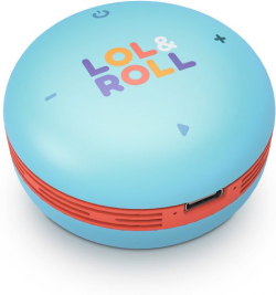 Bluetooth Колонкa Energy Sistem Lol&Roll Pop Kids колонка, Bluetooth, 5 W, USB-C, синя