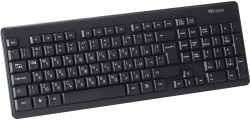 Клавиатура Wesdar K401C, безжична, с кирилизация, черна