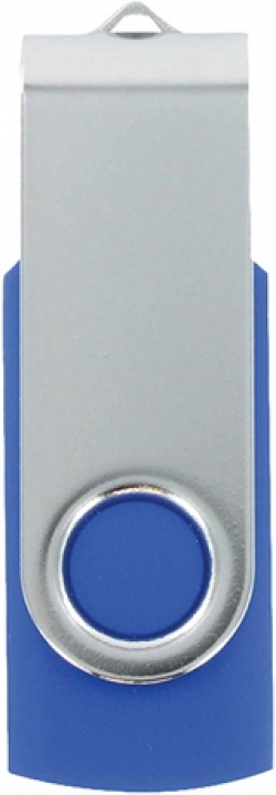 USB флаш памет USB флаш памет Swivel, USB 2.0, 16 GB, без лого, синя