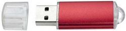 USB флаш памет USB флаш памет Craft, USB 2.0, 16 GB, без лого, червена