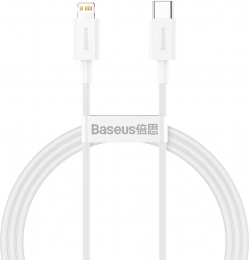Кабел Baseus Superior USB Type C към Lightning 20W 2м CATLYS-C02 - бял