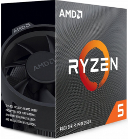 Процесор AMD Ryzen 5 4500, 6C - 12T, AM4, 3.6 - 4.1 GHz, 65 W, L3 Cache 8MB, BOX