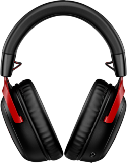 Слушалки Геймърски слушалки HyperX, Cloud III, Безжични, Микрофон, Черно-Червено