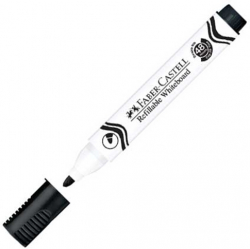 Канцеларски продукт Faber-Castell Борд маркер за бяла дъска W20, черен