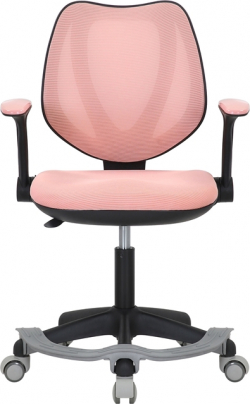 Детски стол RFG Sweety Black, меш, до 100 kg, розов