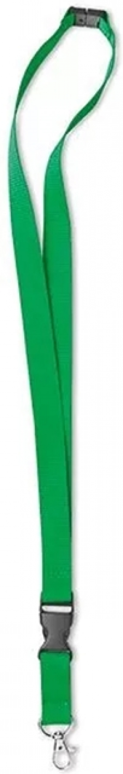 More Than Gifts Лента за бадж Lany, Safety lock, 20 x 560 mm, зелена