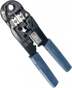 Инструмент/Тестер Клещи кримпващи RJ45, N201B