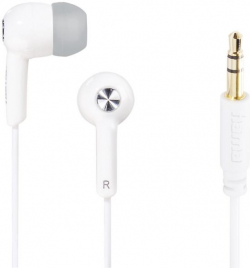 Слушалки тапи HAMA Gloss, In Ear, Бели, 184132